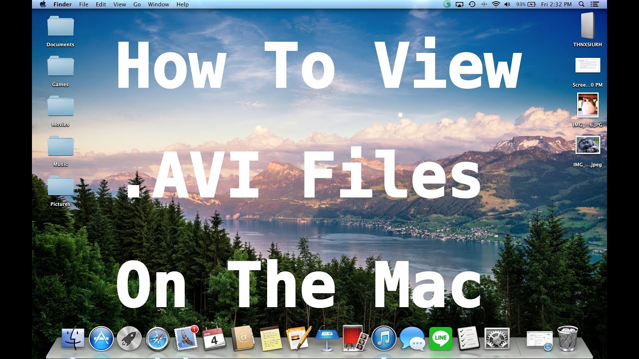 play avi movies for mac